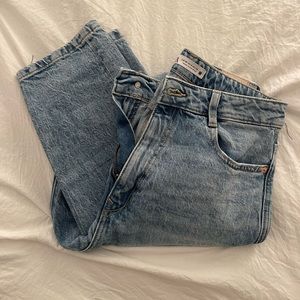 Zara straight leg jeans size 38
